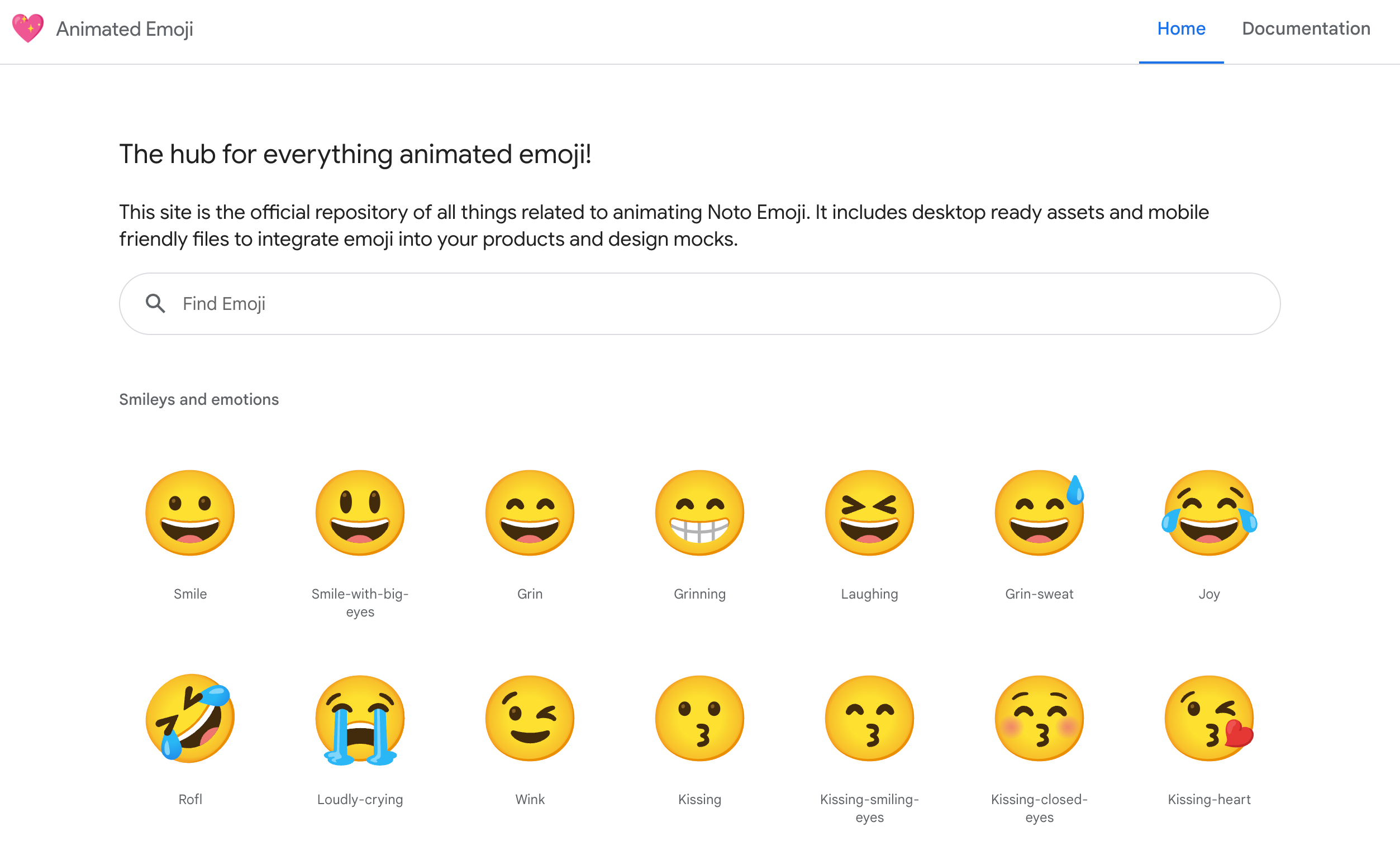 Animated Emoji