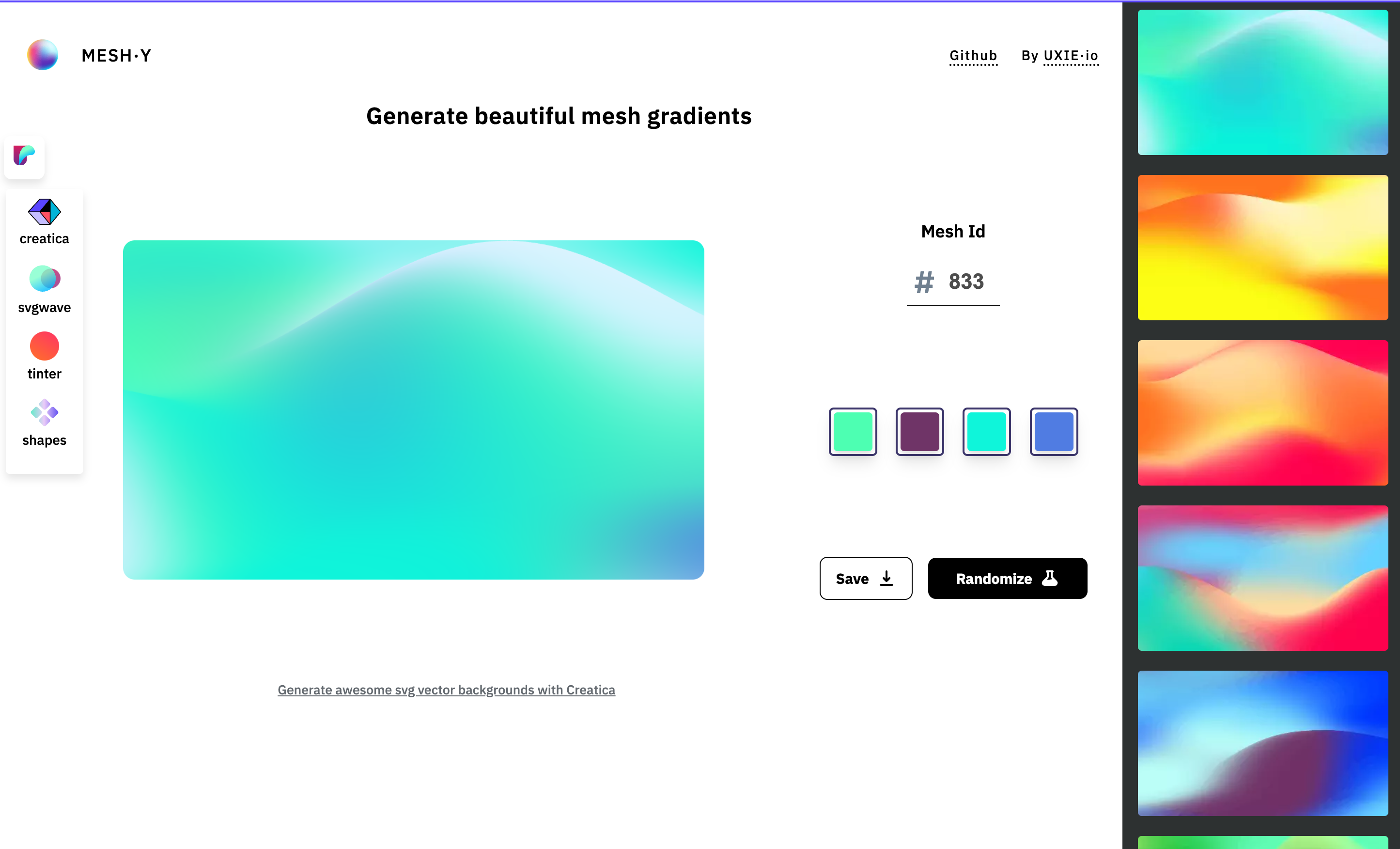 Generate Mesh Gradients